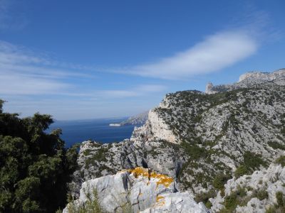 Zustieg zum Klettern in den Calanques