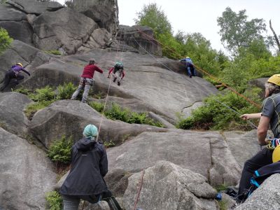 Kletterkurs am Drachenturm im Harz